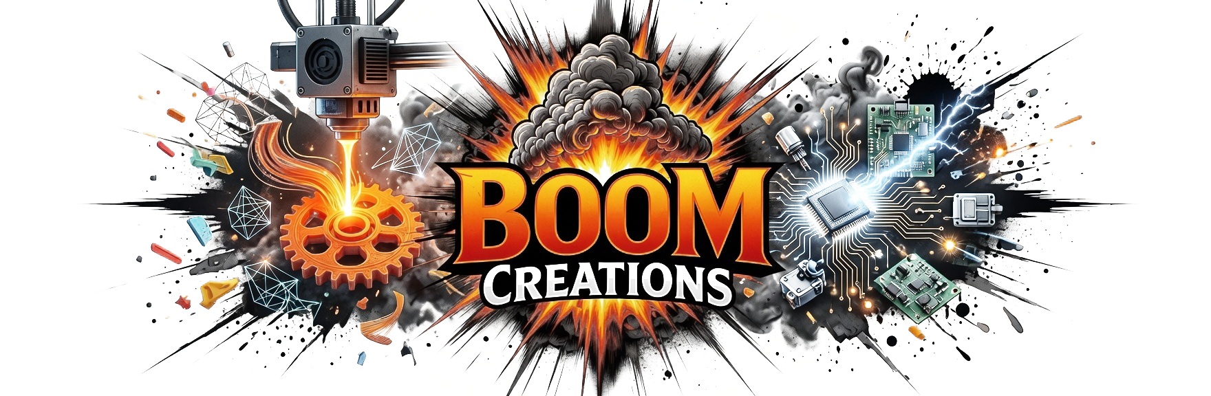Boom3D Creations banner — 3D printing, prototyping and custom parts in Perth Western Australia